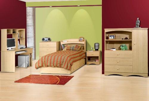Coloured Bedrooms